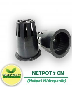 netpot hidroponik 7 cm hitam