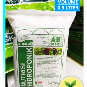 Nutrisi Hidroponik Ab mix sayur Daun Agrifarm Volume 0.5 Liter