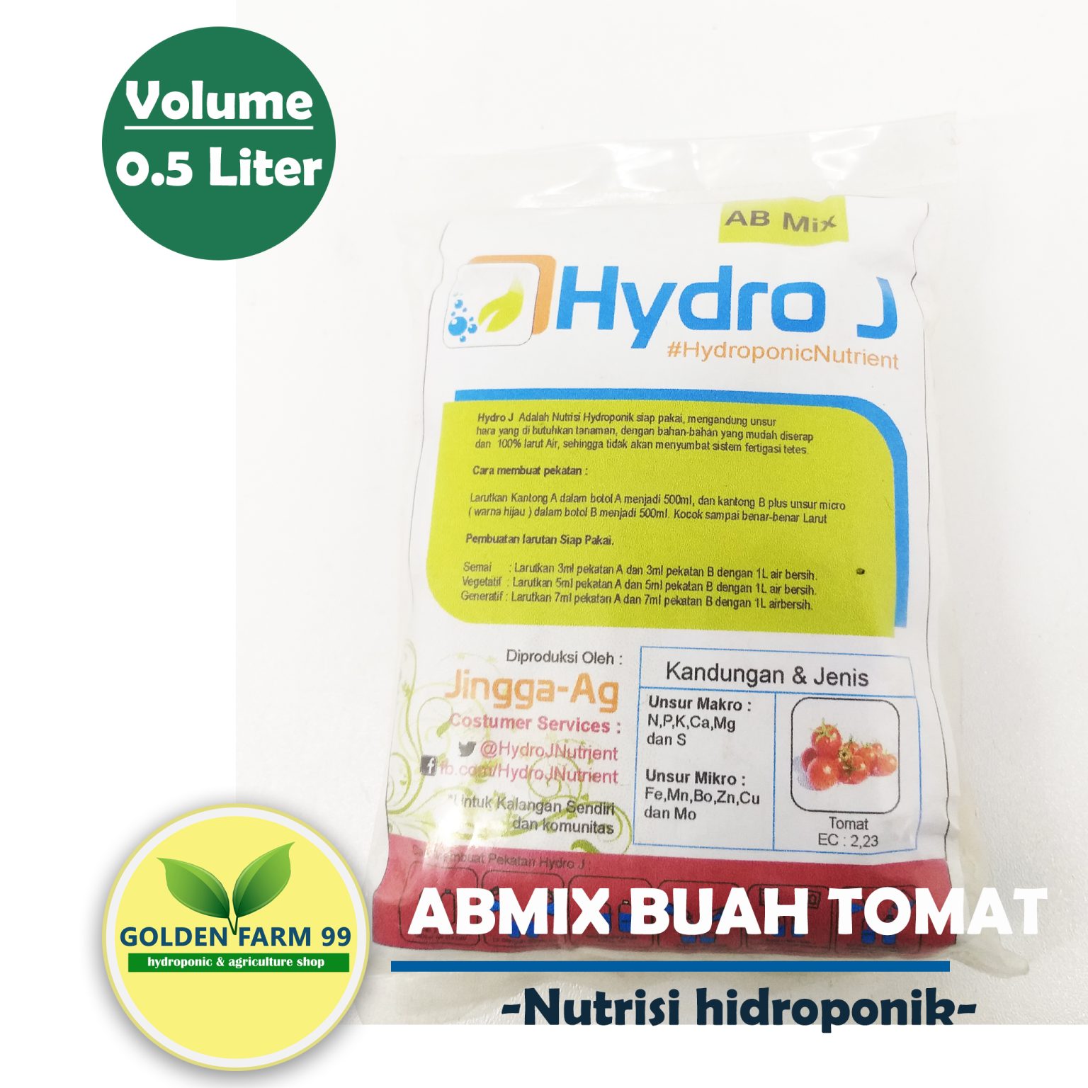 Hydro J Buah Tomat