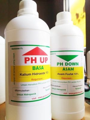 Jual Ph Up Dan Ph Down Kemasan Masing Masing Liter Store Golden Farm Hydroponic