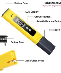 pH Meter Digital Akurat untuk Hidroponik dan Akuarium 6 ph meter hidroponbik