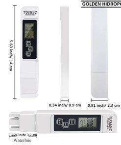 Alternative view of TDS EC Meter Digital Akurat untuk Hidroponik dan Akuarium