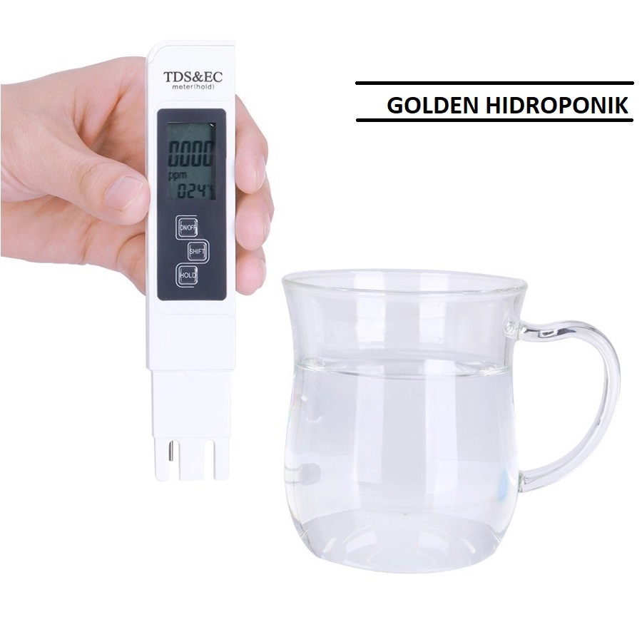 TDS EC Meter Digital Akurat untuk Hidroponik dan Akuarium 3 tds ec meter